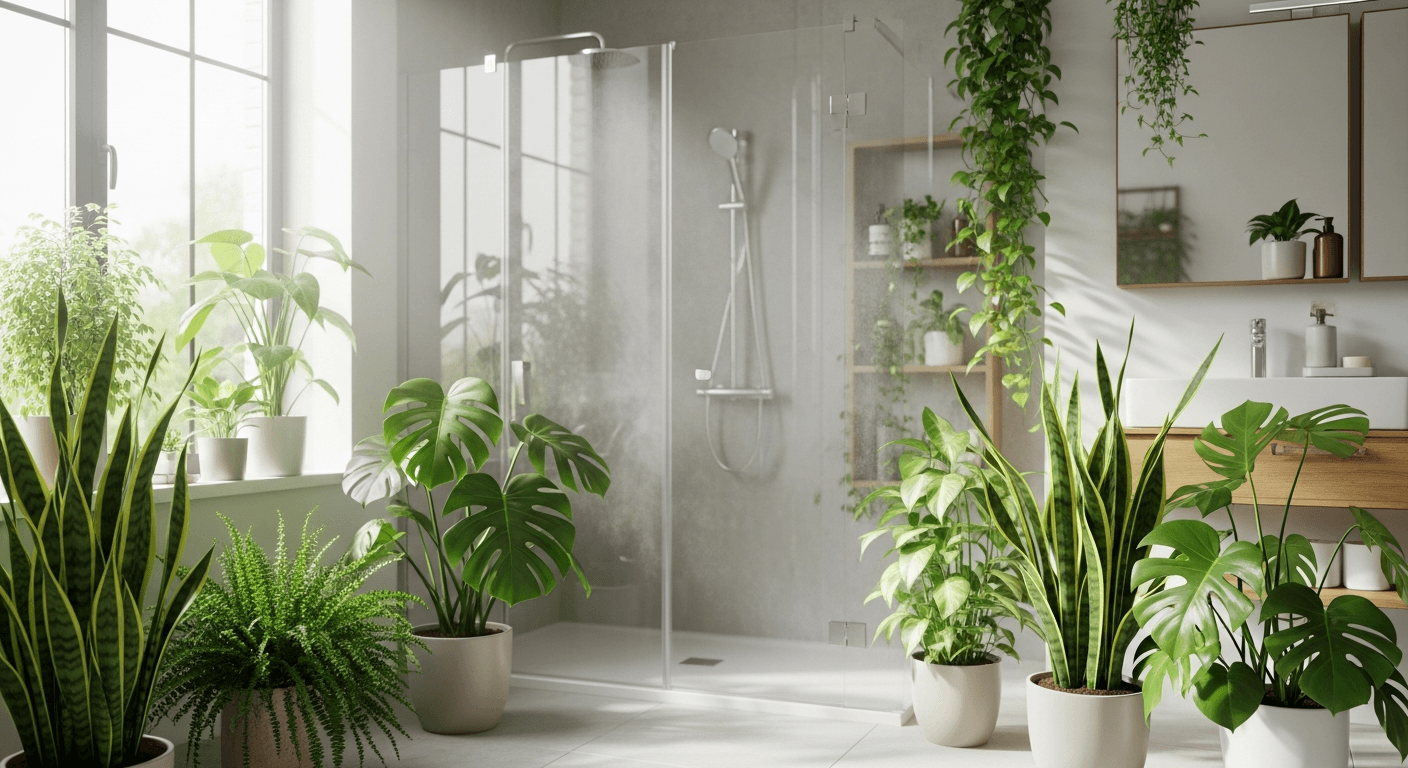 The Best Bathroom Plants (With or Without a Window)