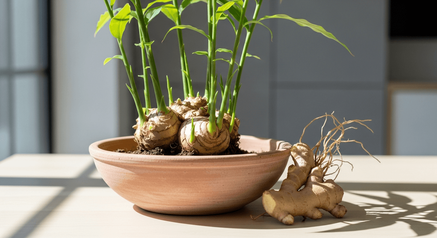 Ginger in Pots: Grow It at Home From a Rhizome