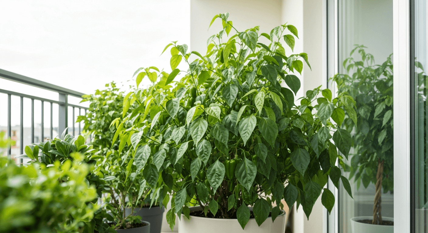Cómo cultivar pimientos en maceta (dulces y picantes)