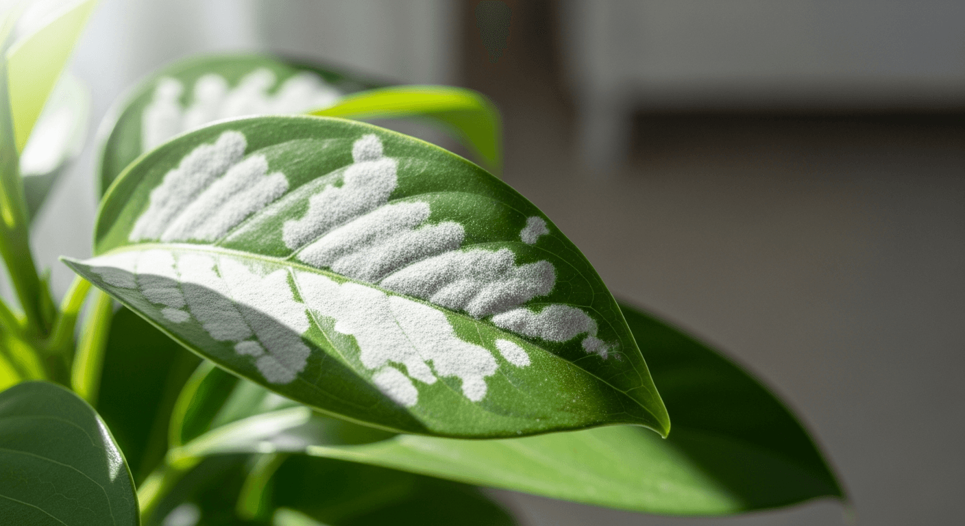 Powdery Mildew: The White Dust on Leaves and How to Remove It