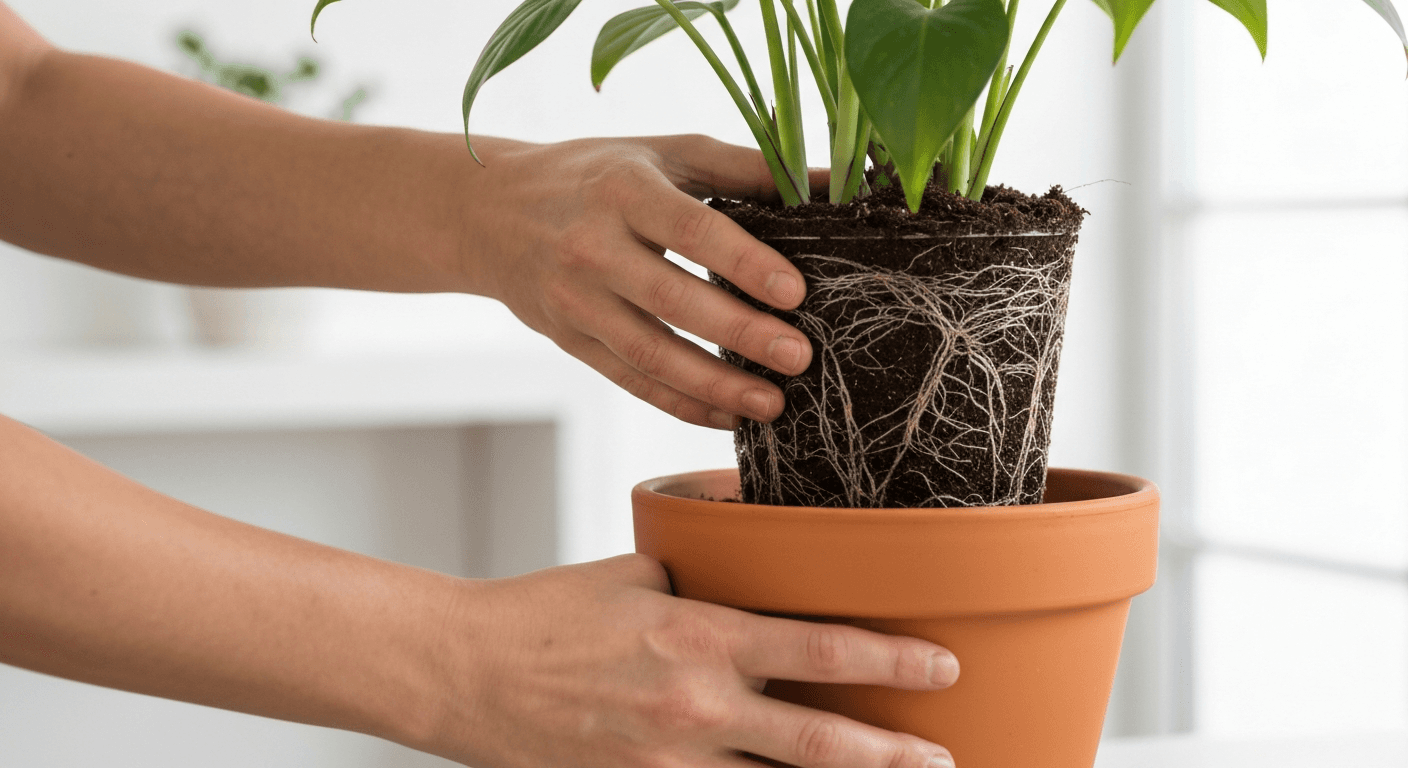 Cómo trasplantar una planta paso a paso (sin estresarla)