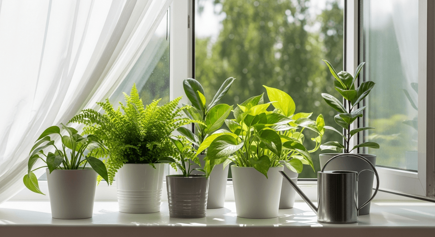 Cuidados de verano para plantas de interior