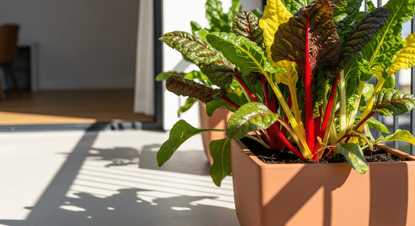 How to Grow Swiss Chard in Pots (Easy, All Year)
