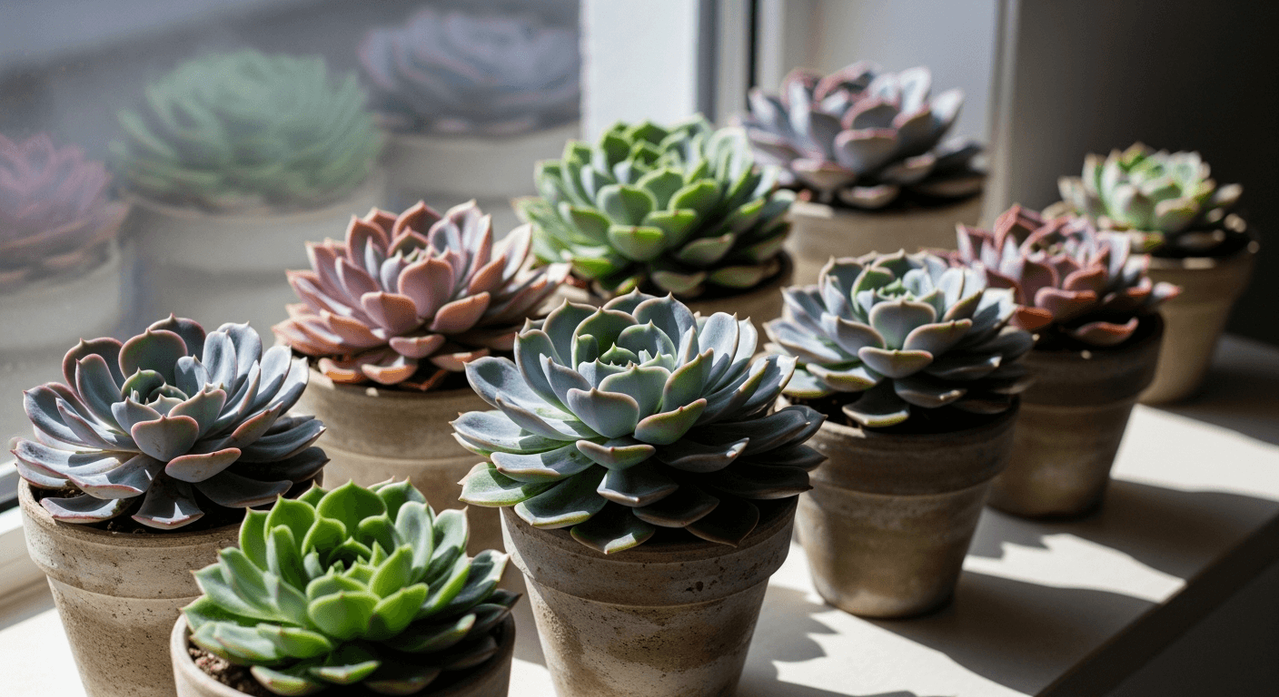 Succulents: Care So They Don't Stretch or Rot